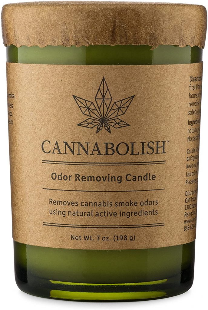 Gifts for weed smokers - weed smoke odor removing candle. 