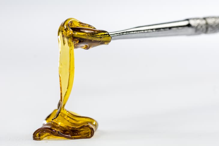 CO2-extracted cannabis wax